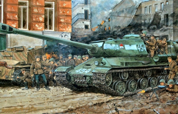 Танки СССР ИС 2