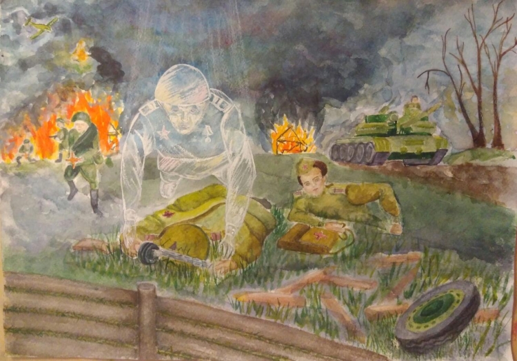 Пламя рисунок