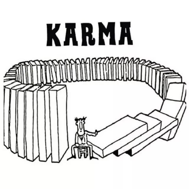 Карма вас настигнет