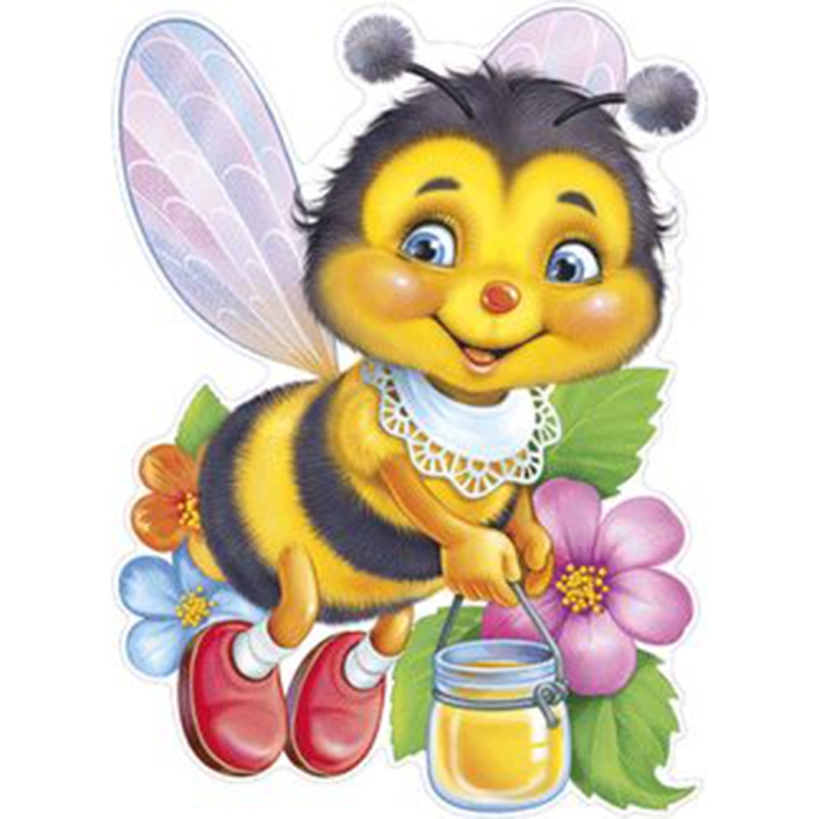 Пчела детский рисунок