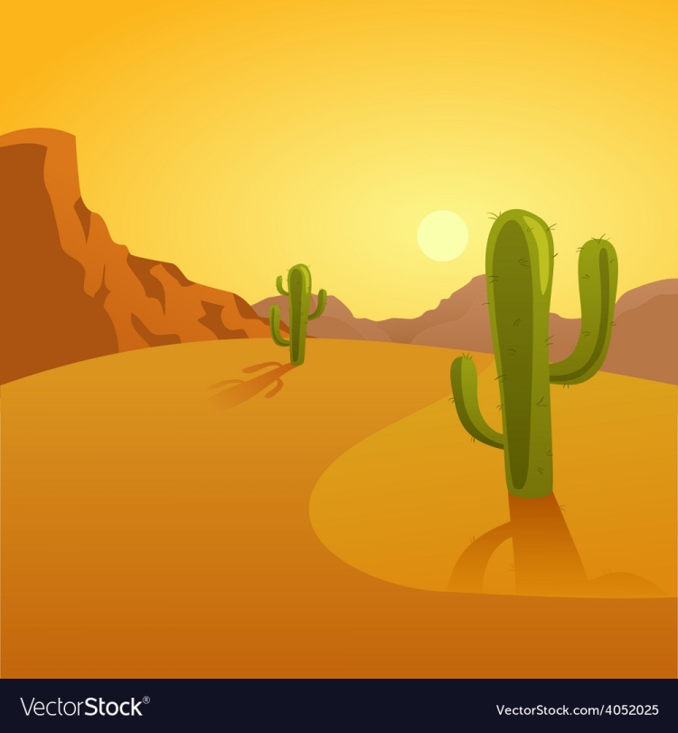 Пустыня детский рисунок