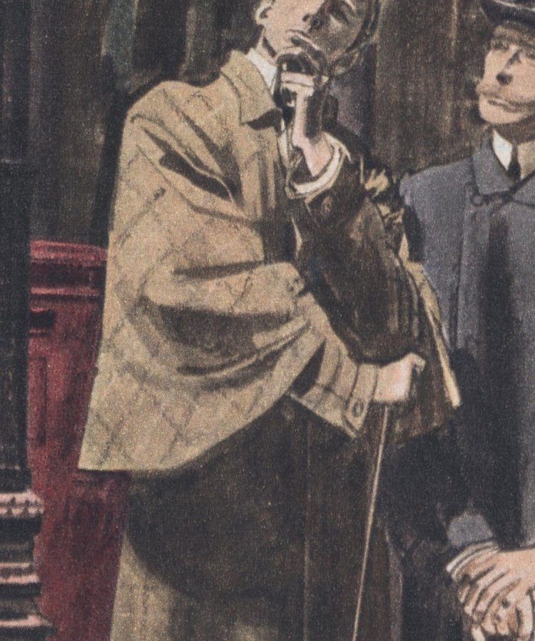 Шерлок холмс иллюстрации ломаева