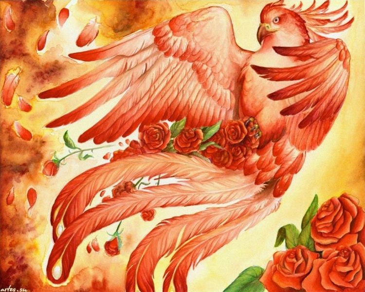 Сказочная птица