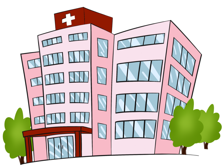 Детский рисунок больница