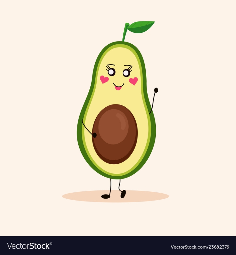 Авокадо детский рисунок