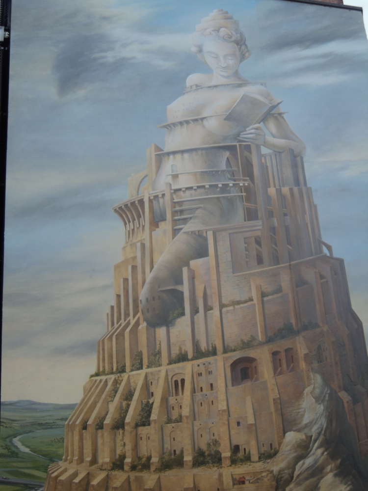 Иллюстрация вавилонской башни