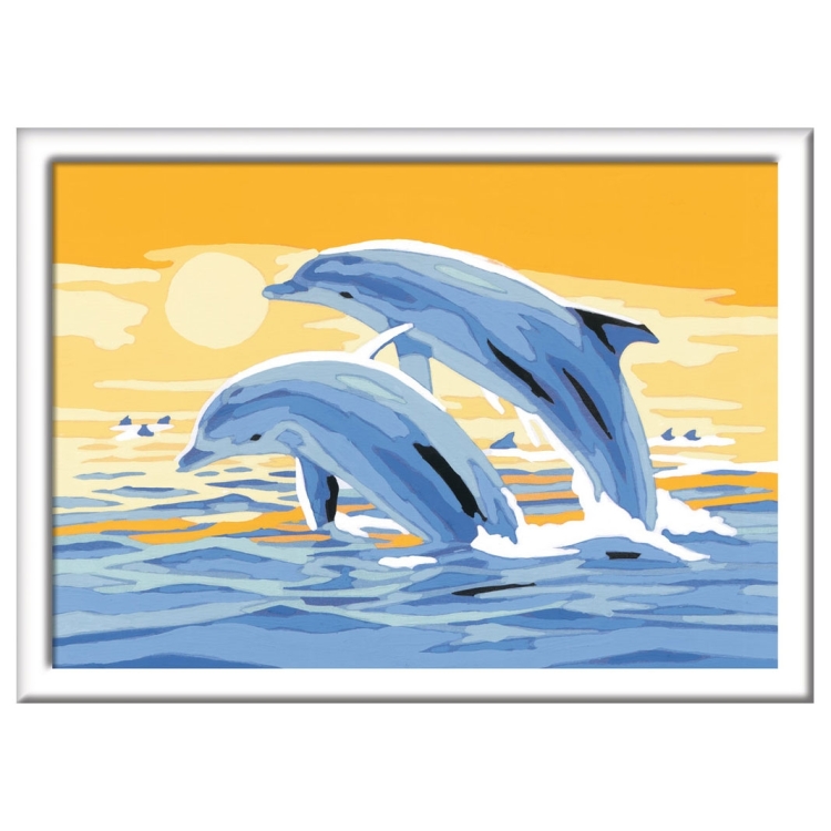 Дельфины иллюстрации