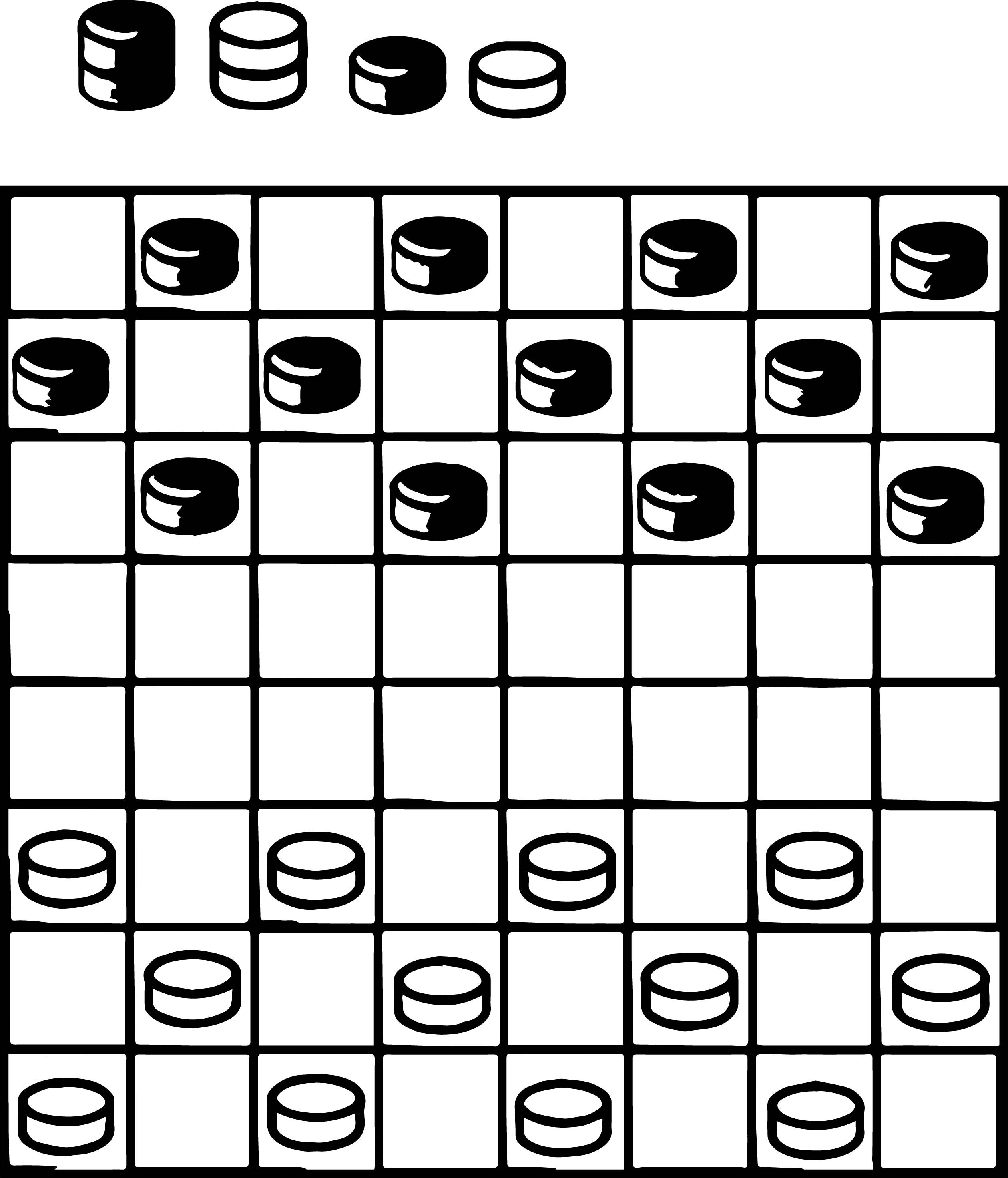 Шахматы и шашки 2 в 1 DJECO