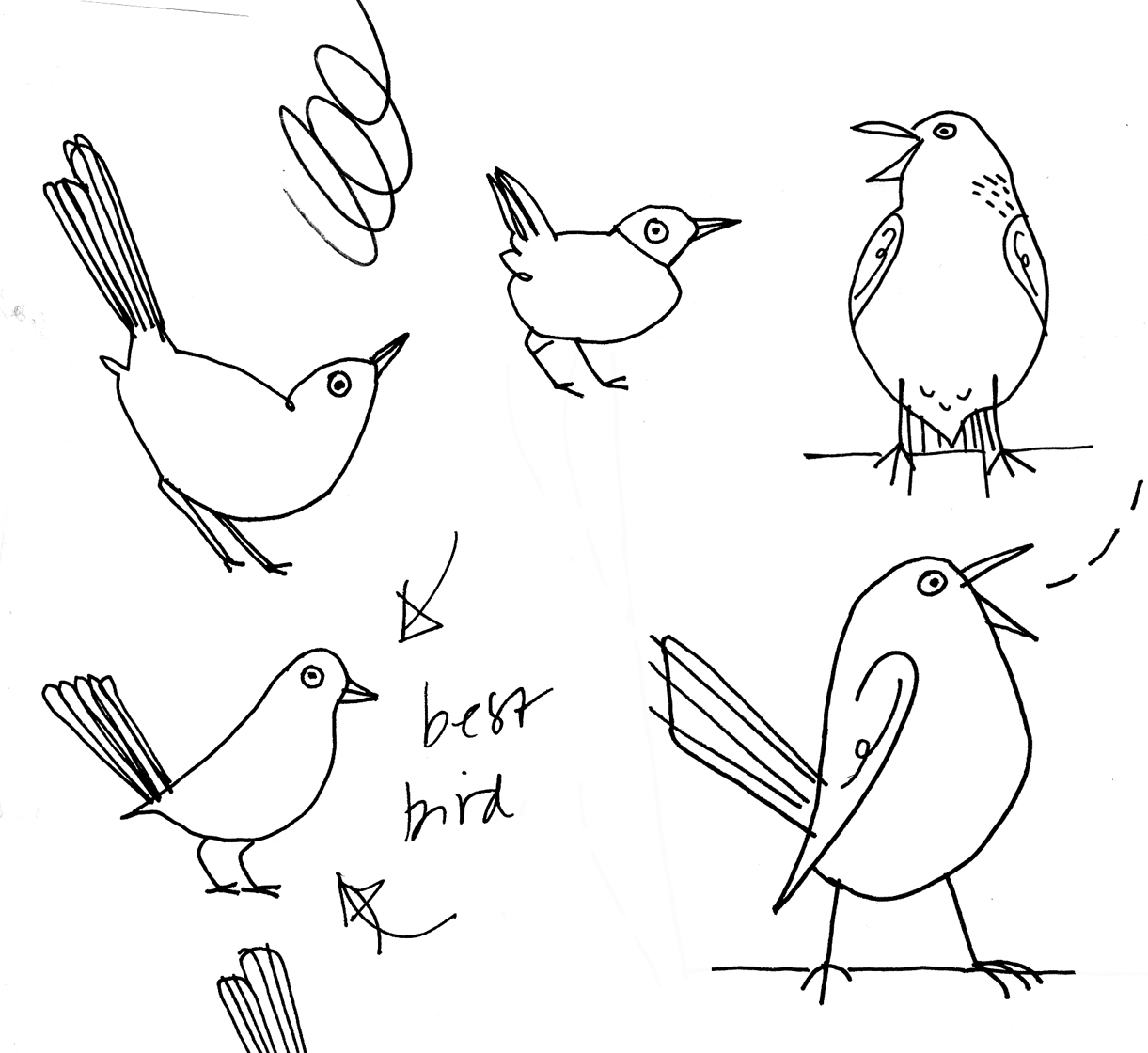 Simple bird. Зарисовки птиц. Рисование птички. Птичка рисунок карандашом. Рисунки птиц для срисовки.
