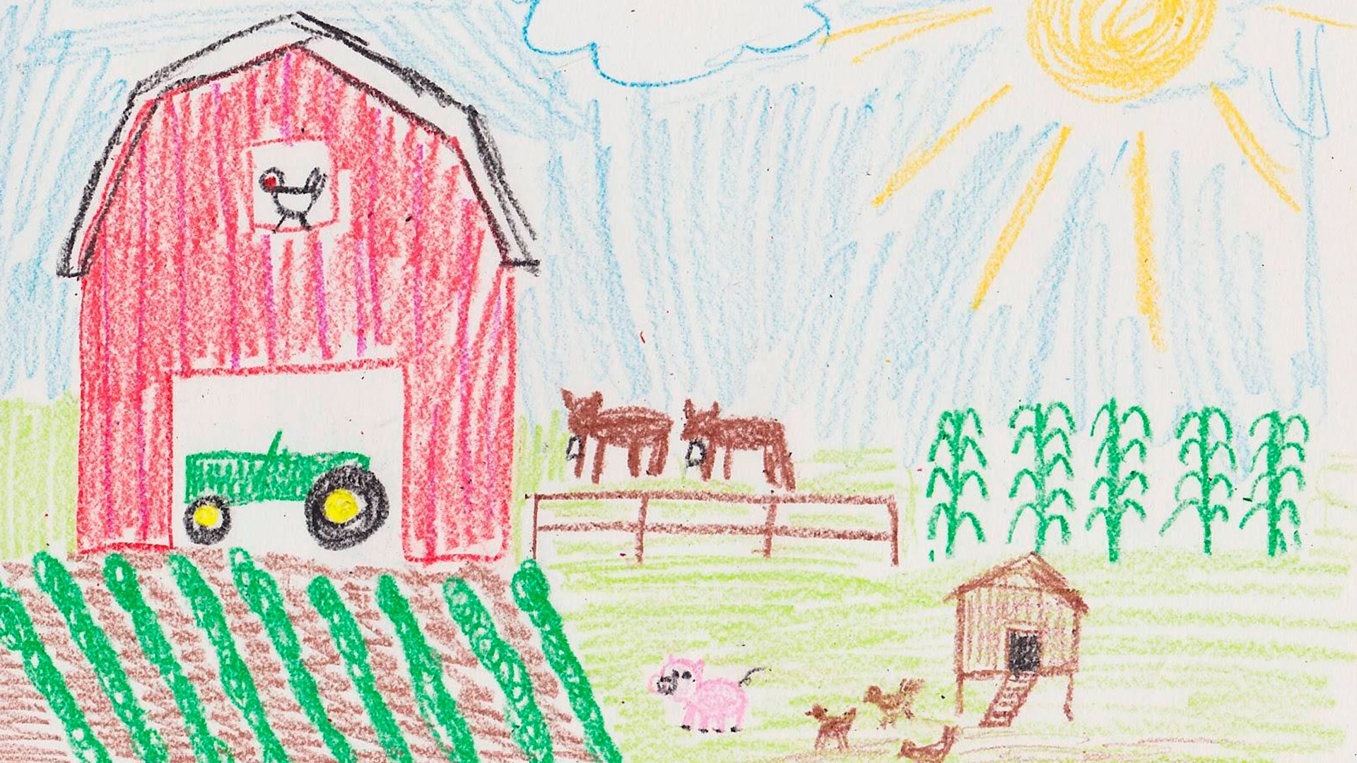 Как нарисовать ферму: 7 шагов (с иллюстрациями)