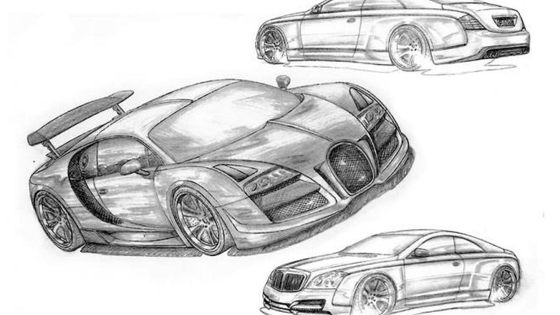 Как нарисовать Bugatti Veyron карандашом поэтапно | уроки малювання простим олівцем | ВКонтакте