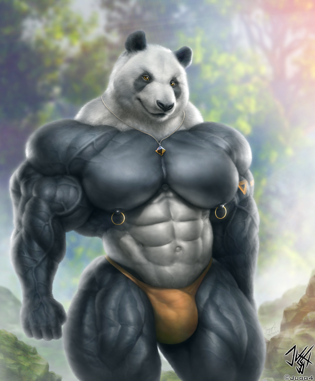 Muscle growth Панда. Накаченный медведь. Медведь качок. Мускулистый медведь. 3д качка