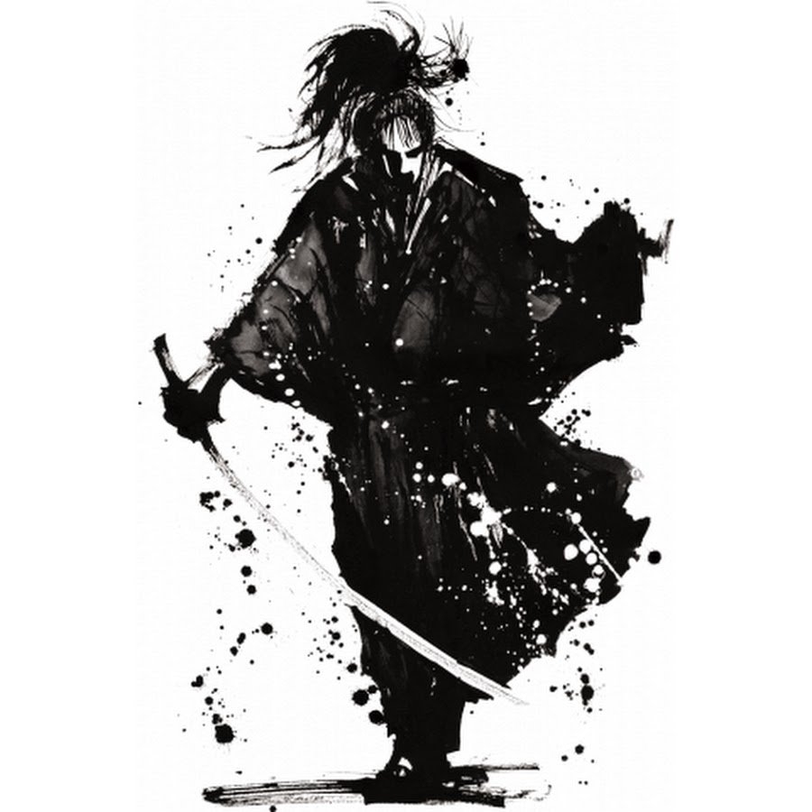 черно белый самурай для стима фото 65
