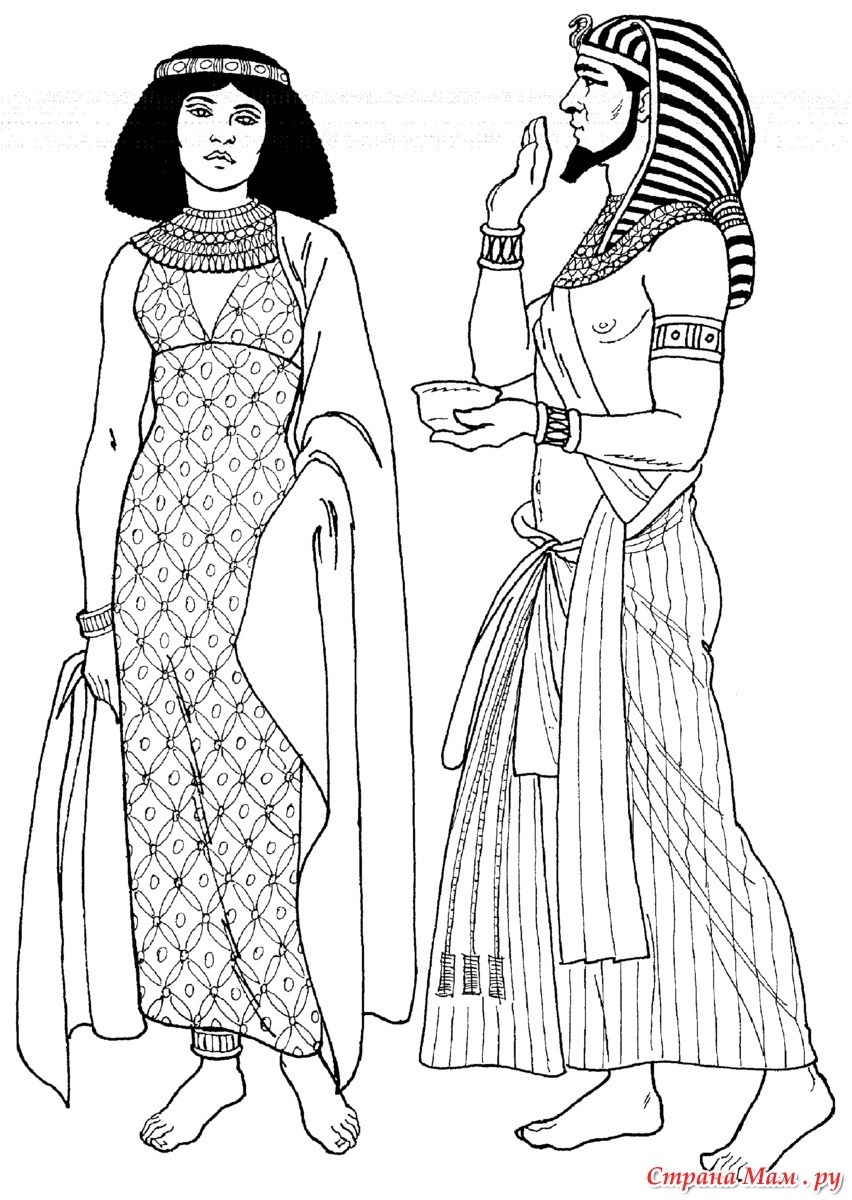 Мода в Древнем Египте (58 фото)