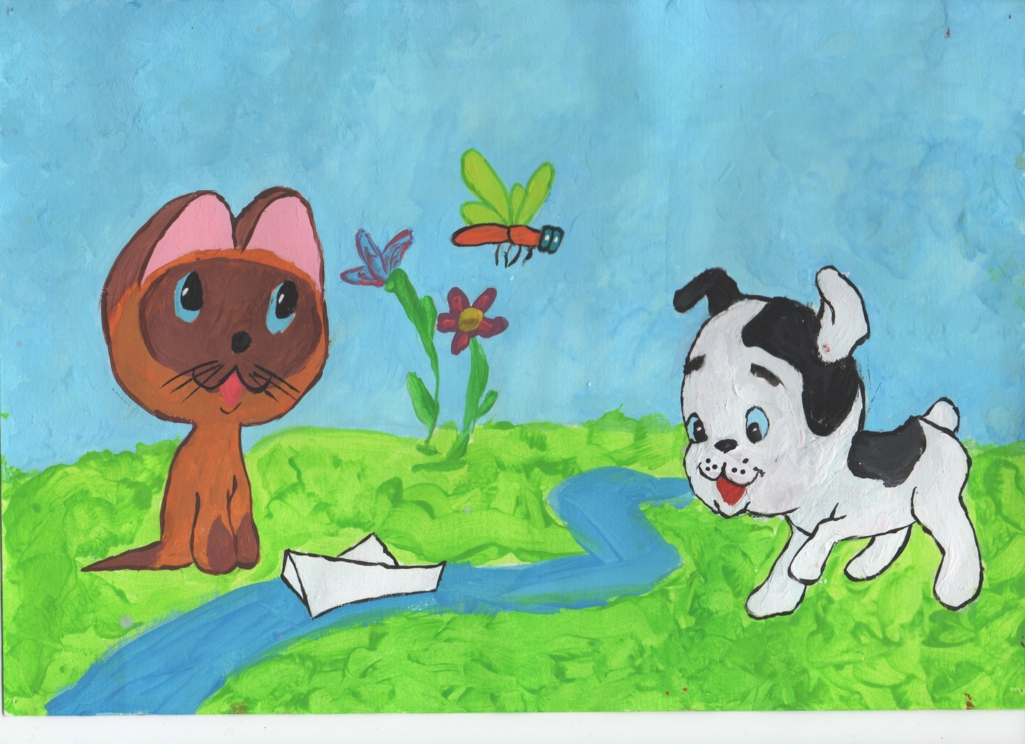 Рисовать любимое животное. Детские рисунки. Рисование мультиков. Рисунок любимого мультфильма. Рисование мой любимый питомец.
