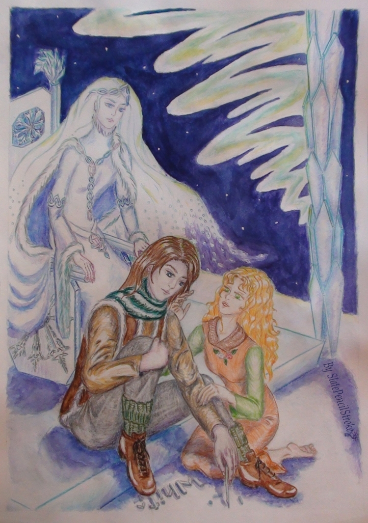 Рисунок герды из сказки снежная королева
