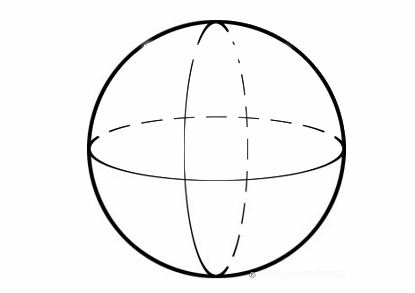 Рисунок фигура шар