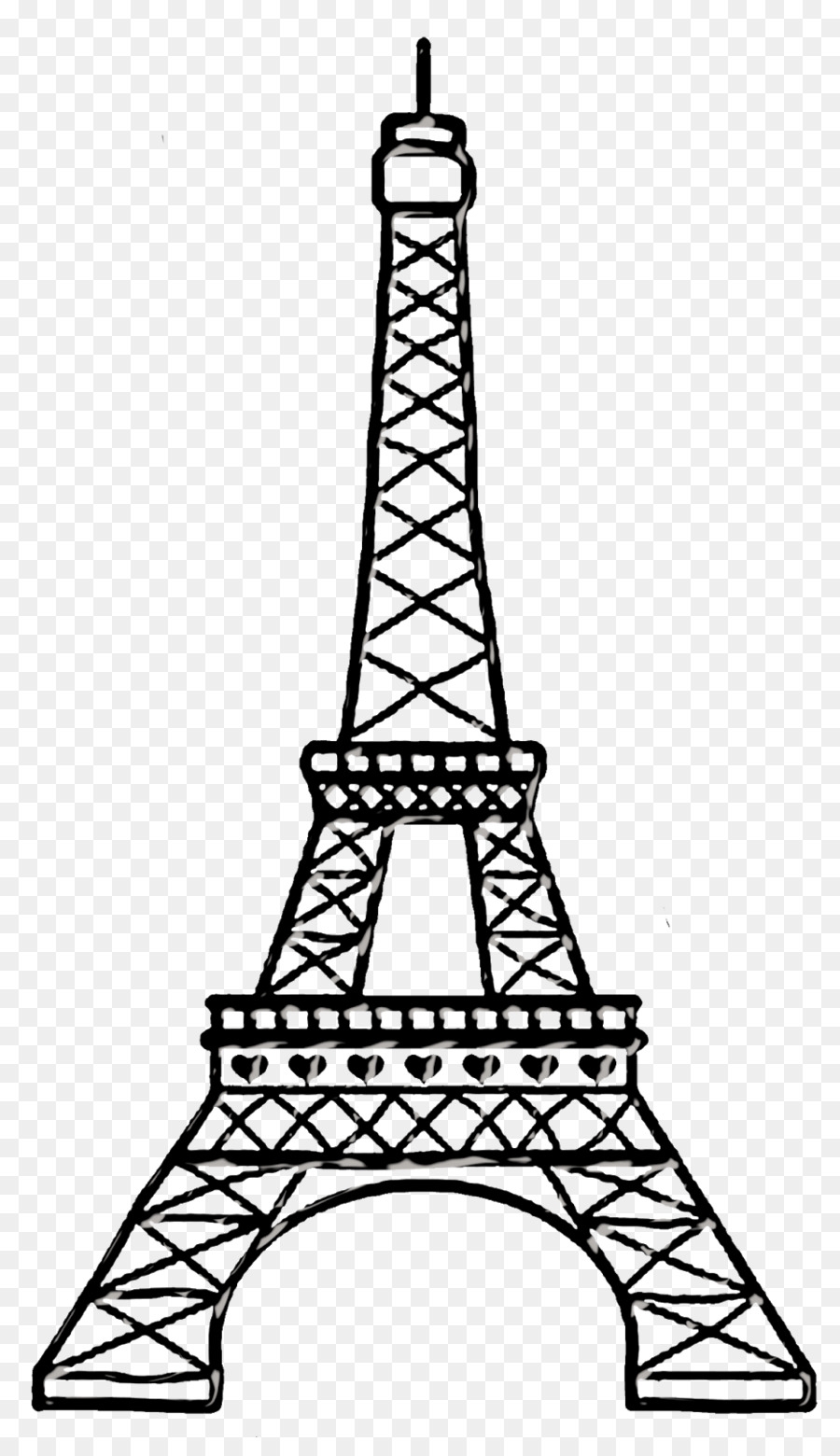 Раскраски Эйфелева башня: 58 раскрасок - скачать или распечатать бесплатно