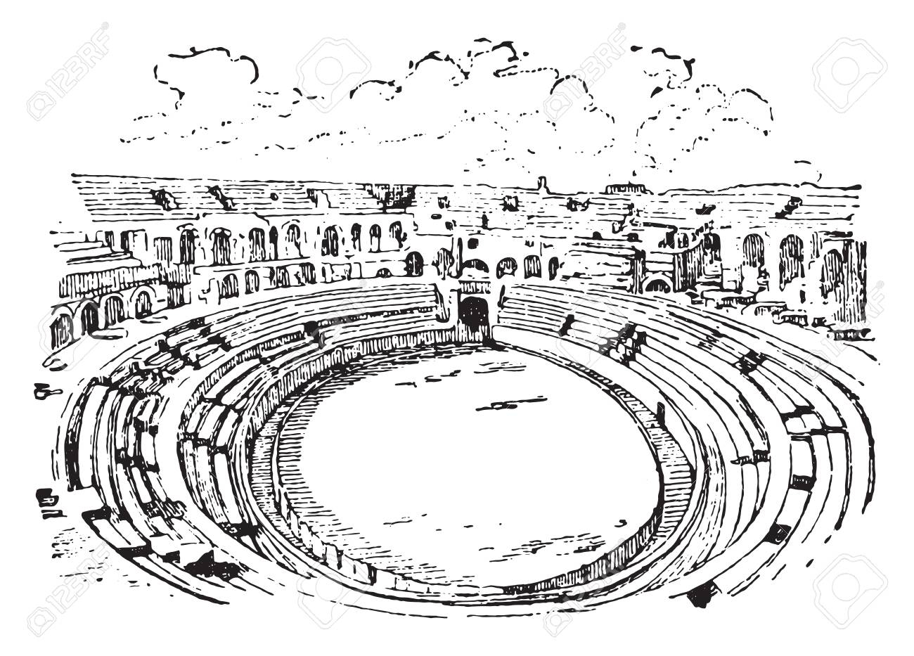 Афинский театр рисунок 5 класс