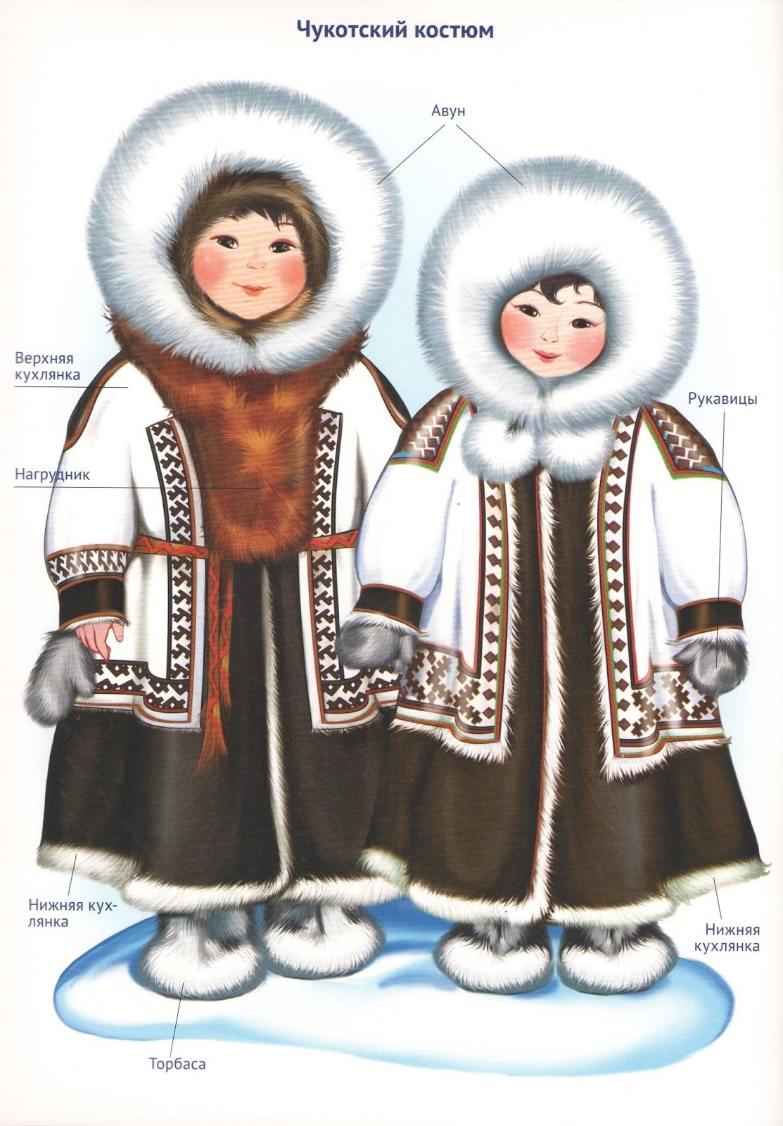 Детский костюм Народы Севера №1