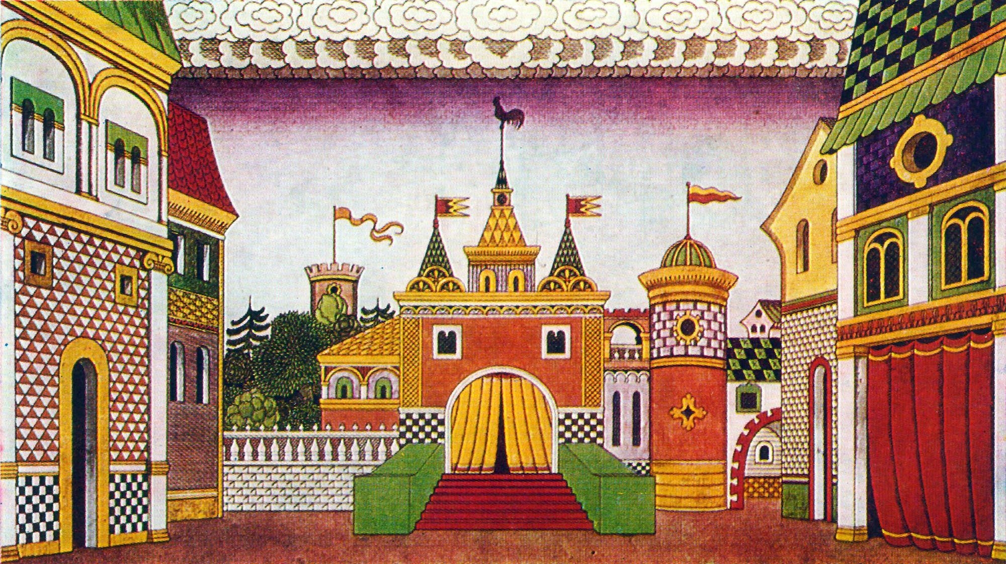Царские палаты рисунок