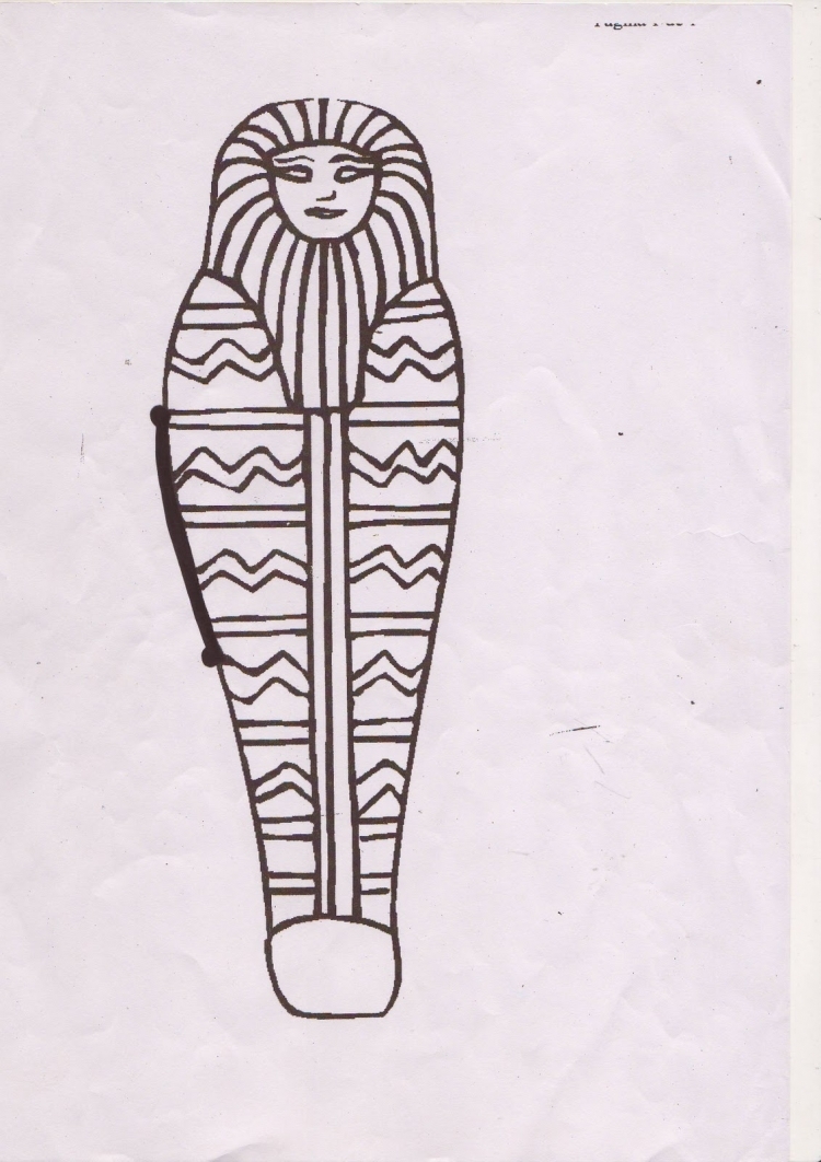 Рисунок гробница фараона