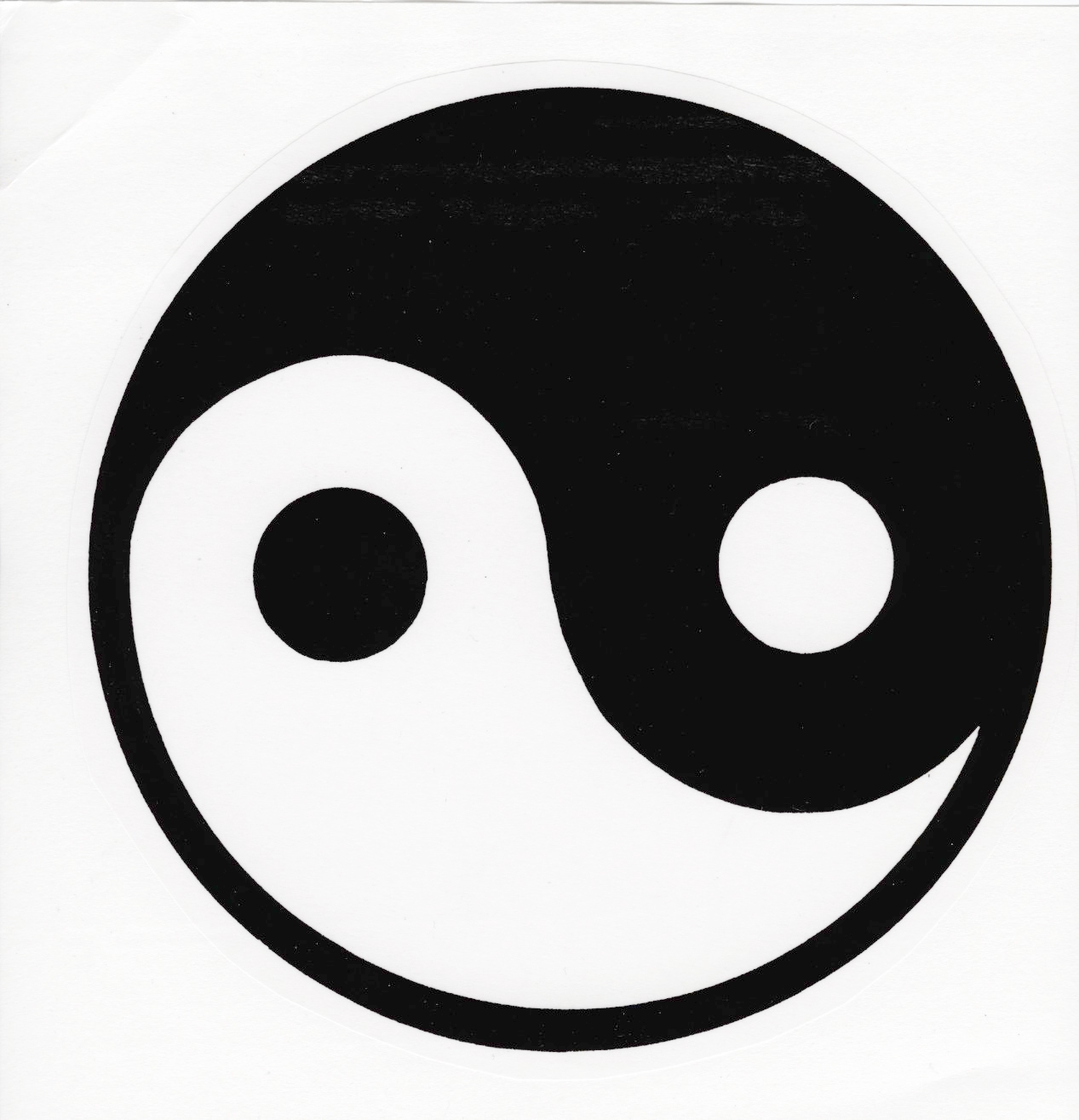 Инь белый или черный. Китайская Монада Инь-Янь. Китайский круг Инь Янь.