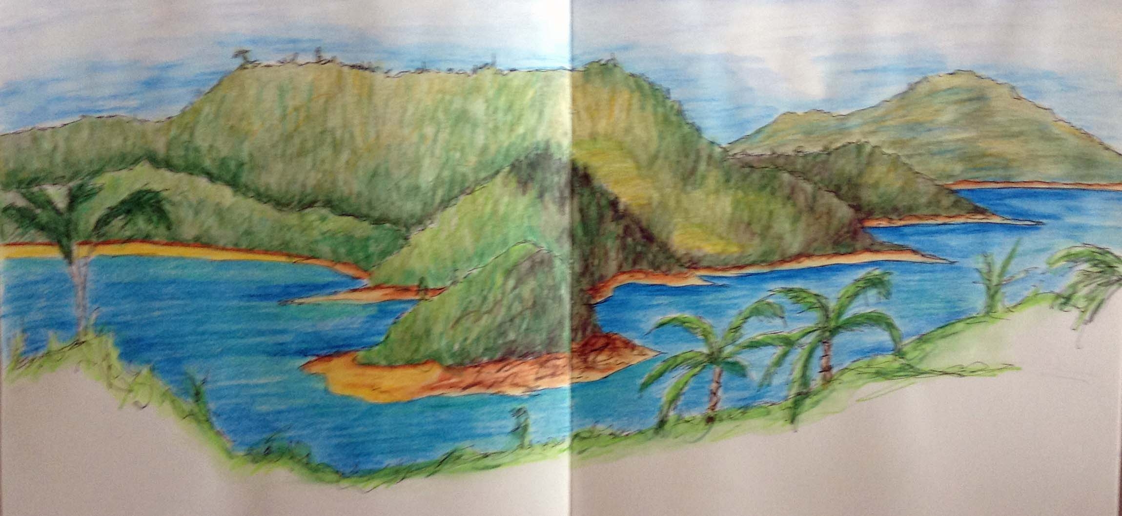 Произведение астафьева весенний остров. Весенний остров Астафьев рисунок. Весенний остров. Остров рисунок карандашом.
