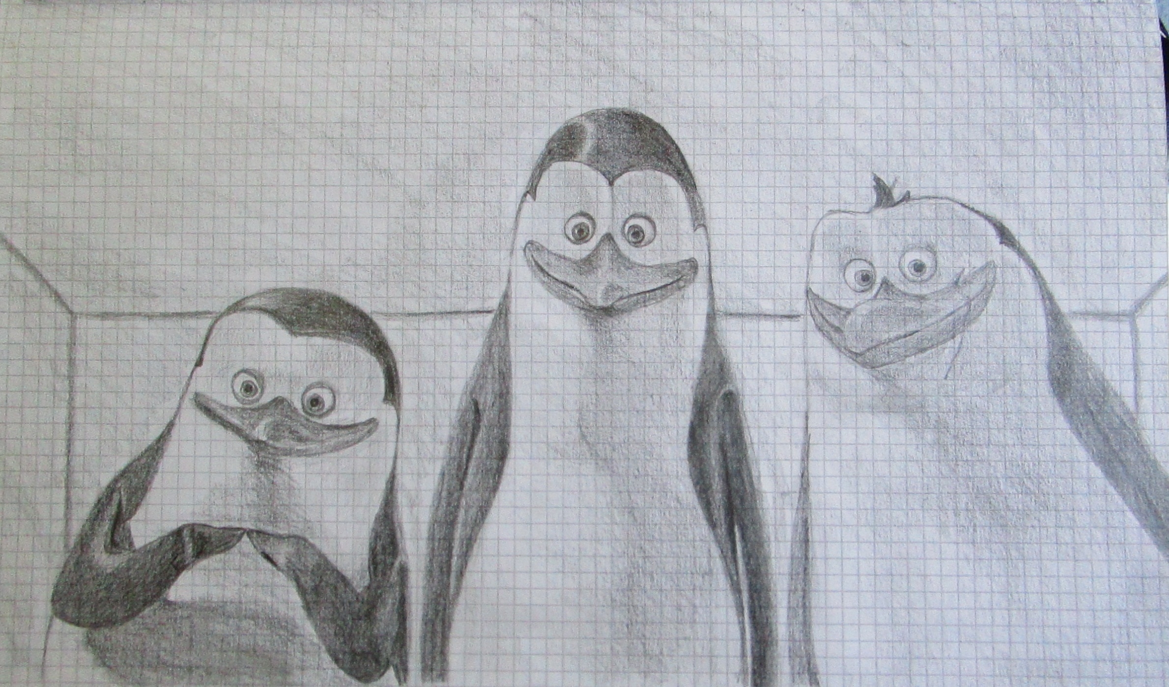Как нарисовать пингвина поэтапно карандашом - полезные советы, мастер-классы, фото примеры и идеи