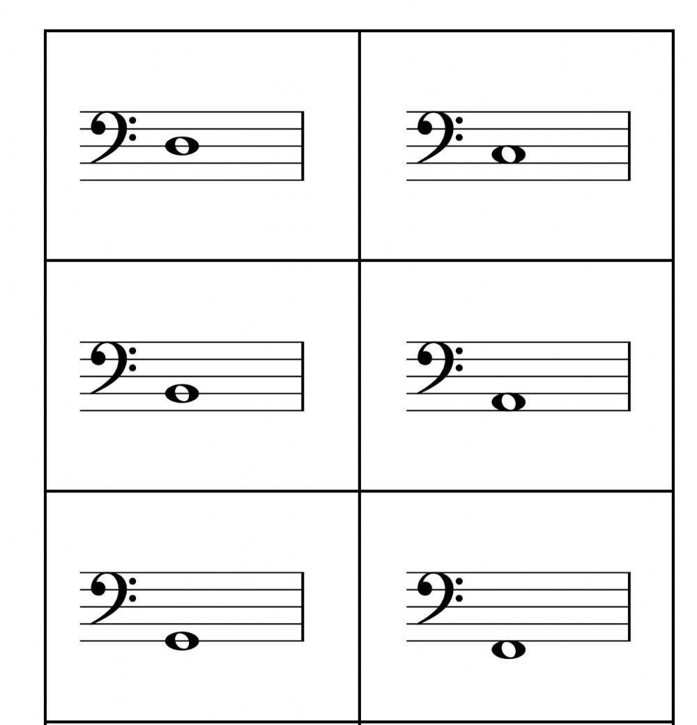 ноты контроктавы в басовом ключе | Ноты, Музыка в начальной школе, Теория музыки