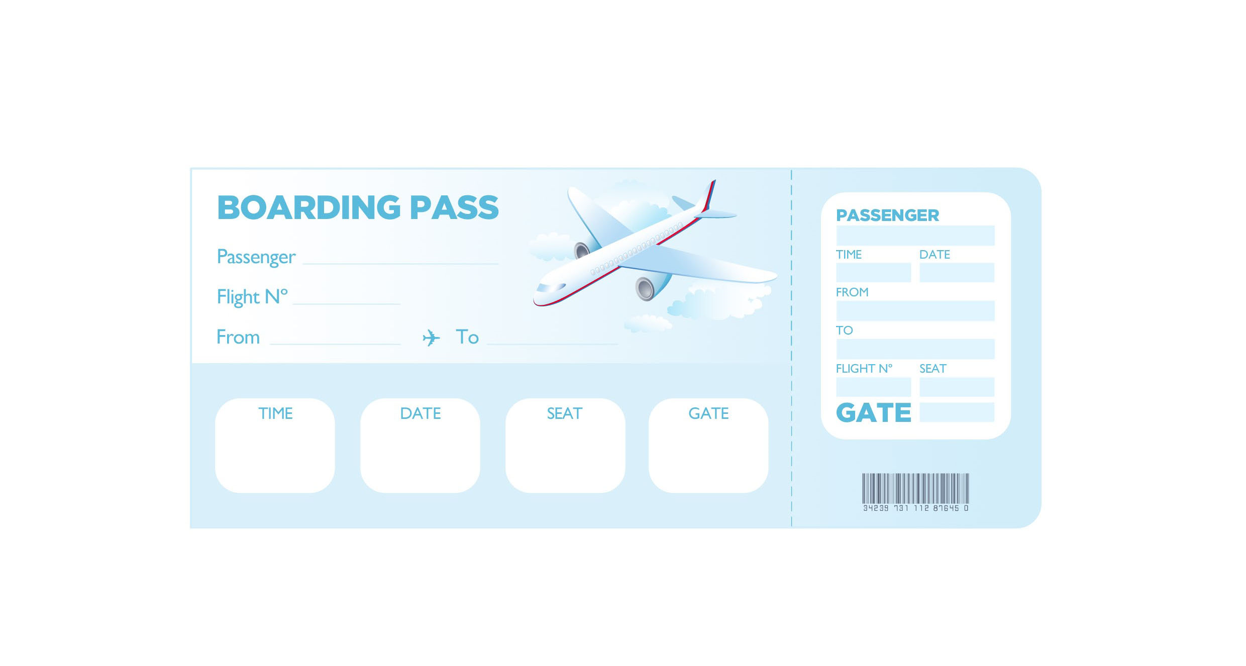 Авиабилет шаблон. Билет на самолет шаблон. Макет билета на самолет. Макет билета на самолет пустой.
