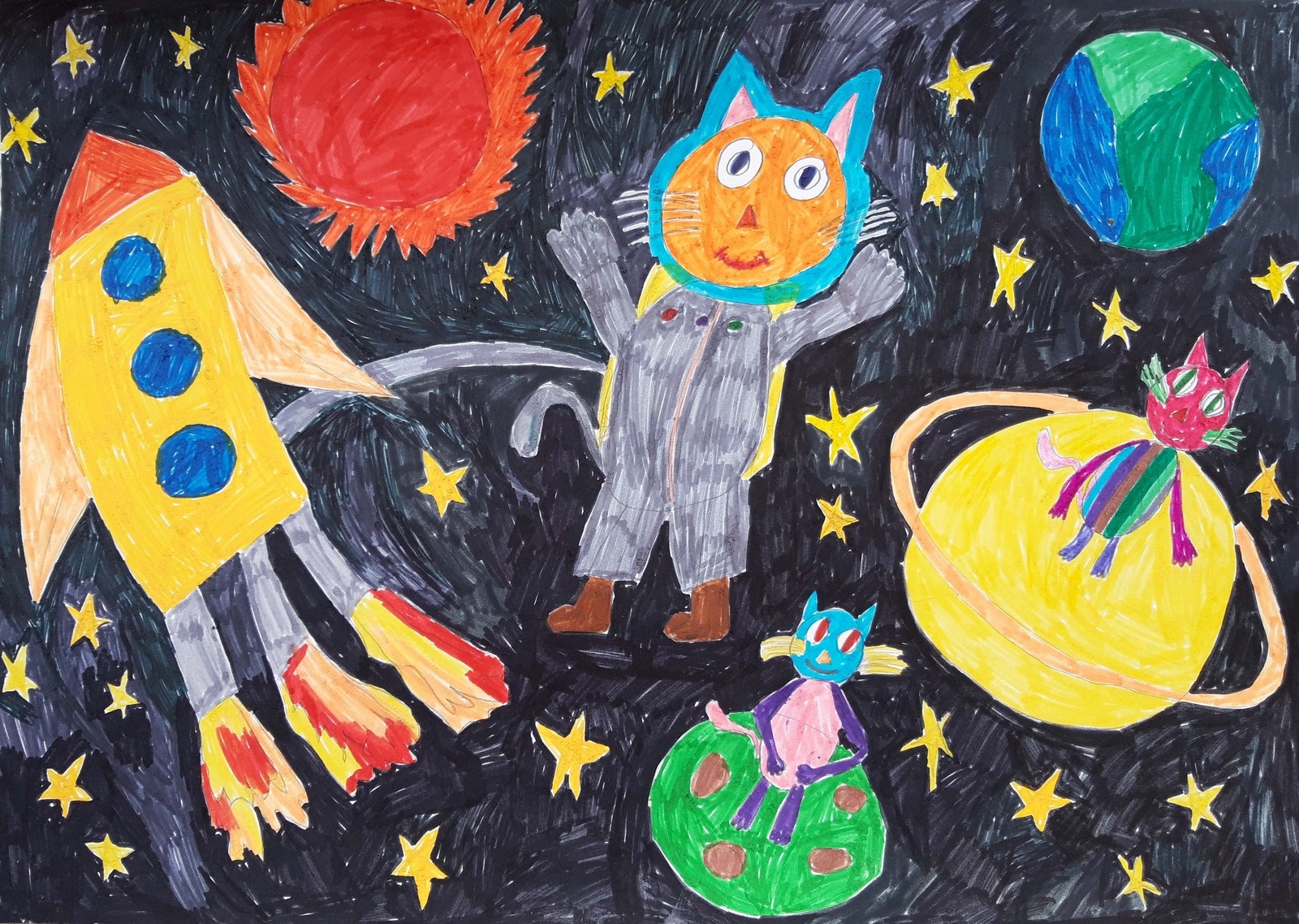 Конкурсы для детей про космос