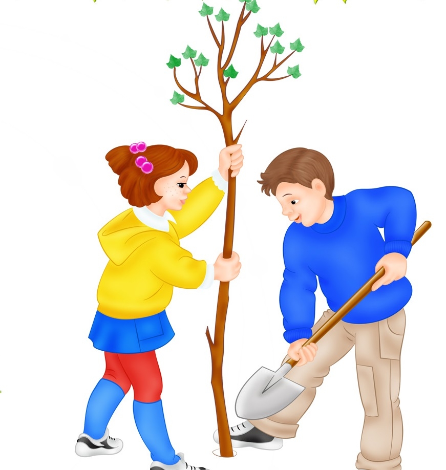 Труд детей весной картинки. Дети сажают деревья. Посадка деревьев рисунок. Посадка деревьевля детей. Посадка деревьев картинки для детей.