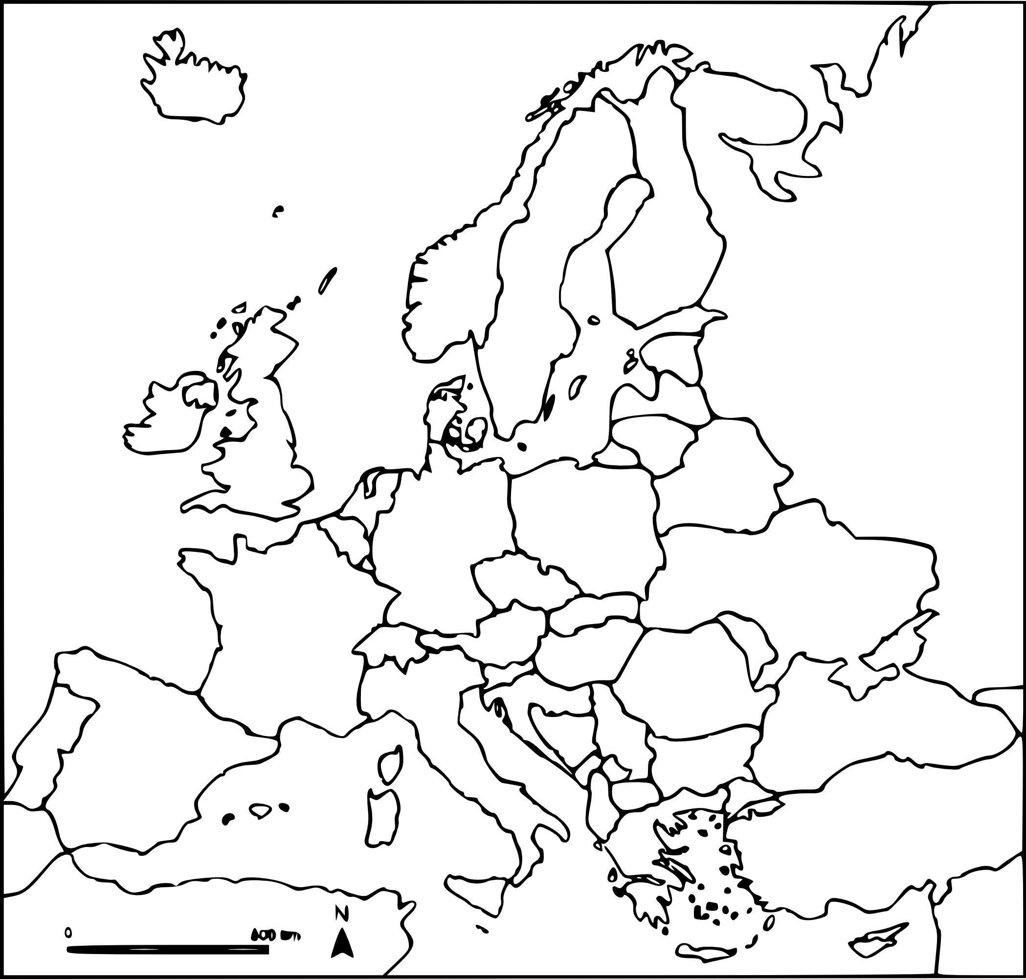 Раскраска карта европы. Карта Европы Страны. Раскраска без регистарции.