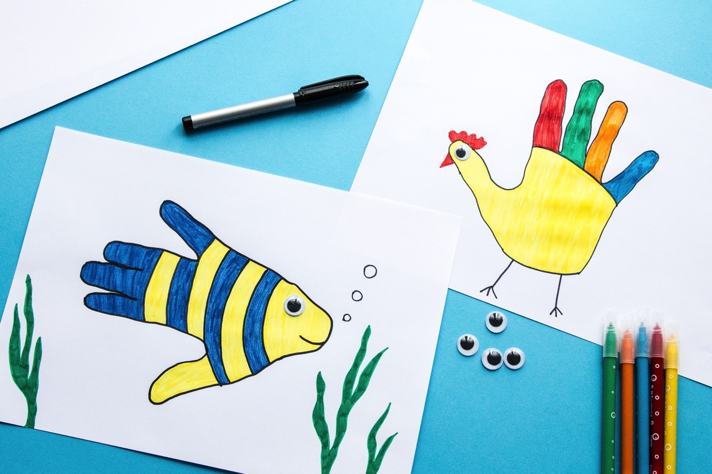 Придумай 5 идей для детского. Рисование для дошкольников. Рисование для детей 5-6. Рисование фломастерами для детей. Увлекательное рисование для детей.