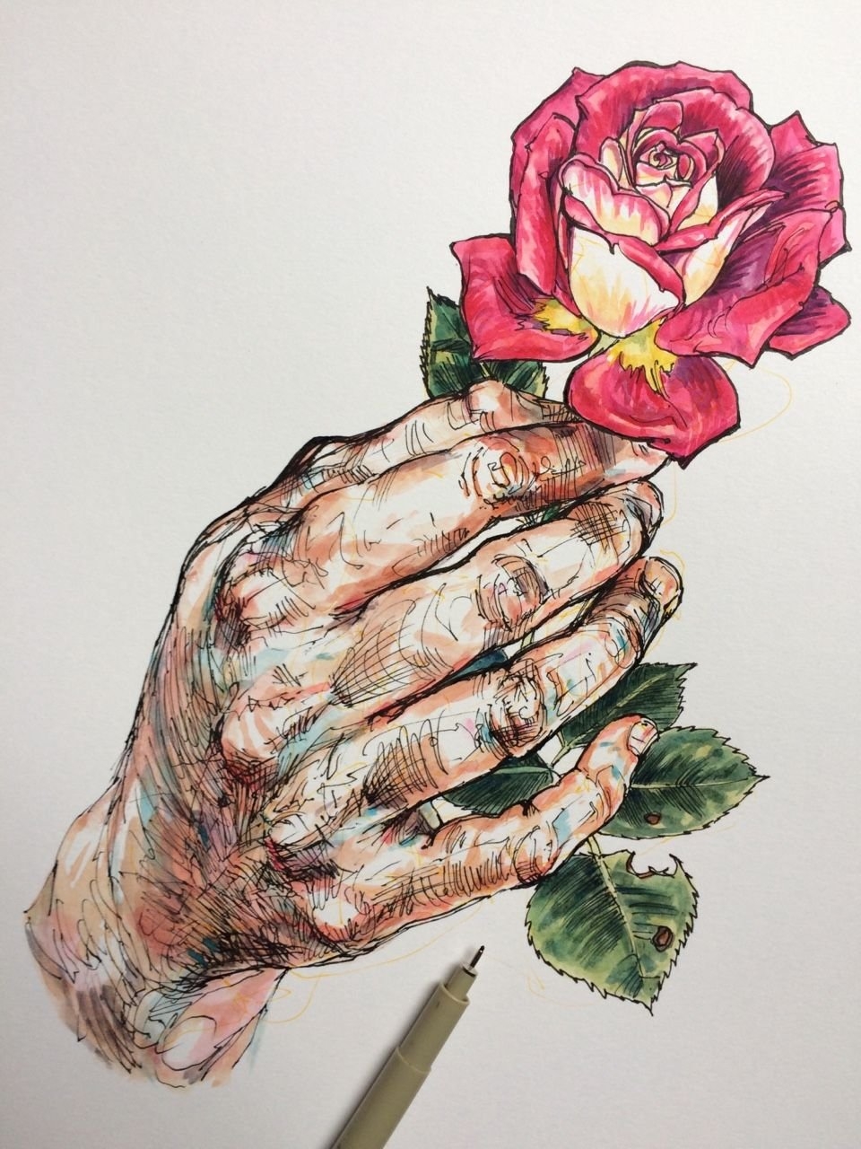Раскраска рука