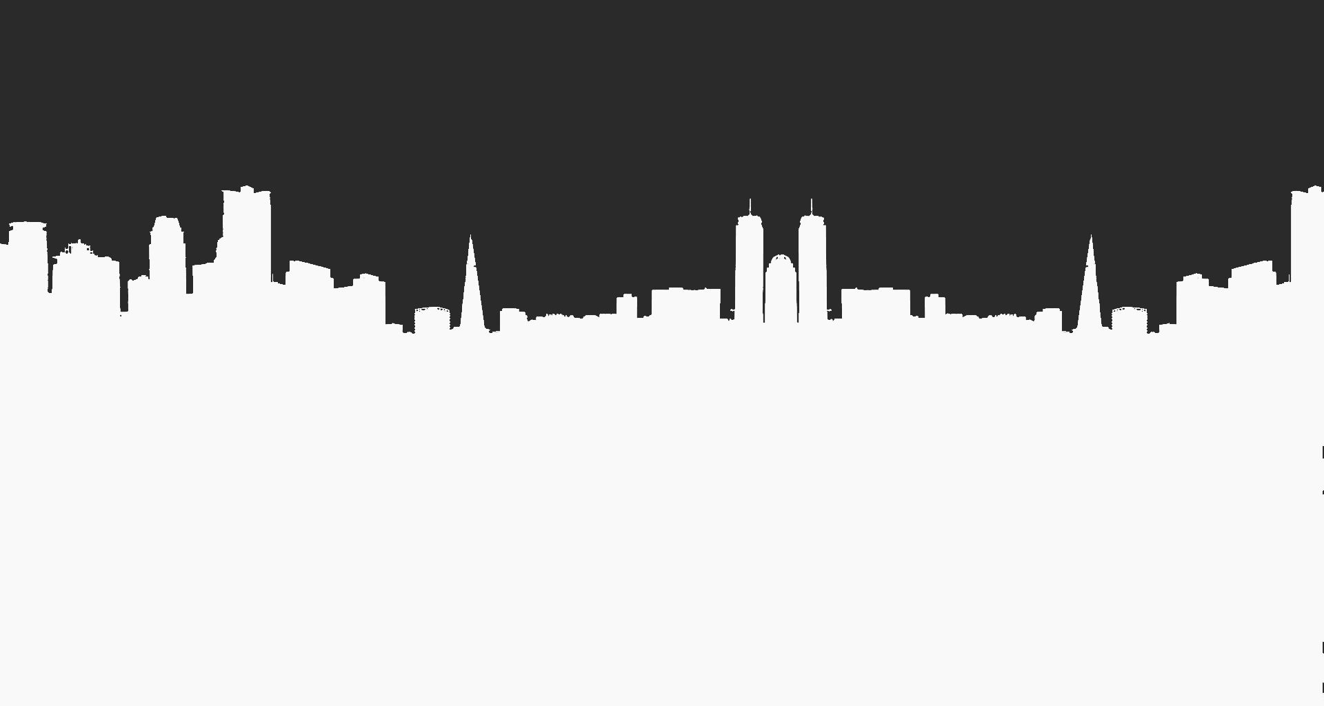 Силуэт города рисунок черно белый - 72 фото
