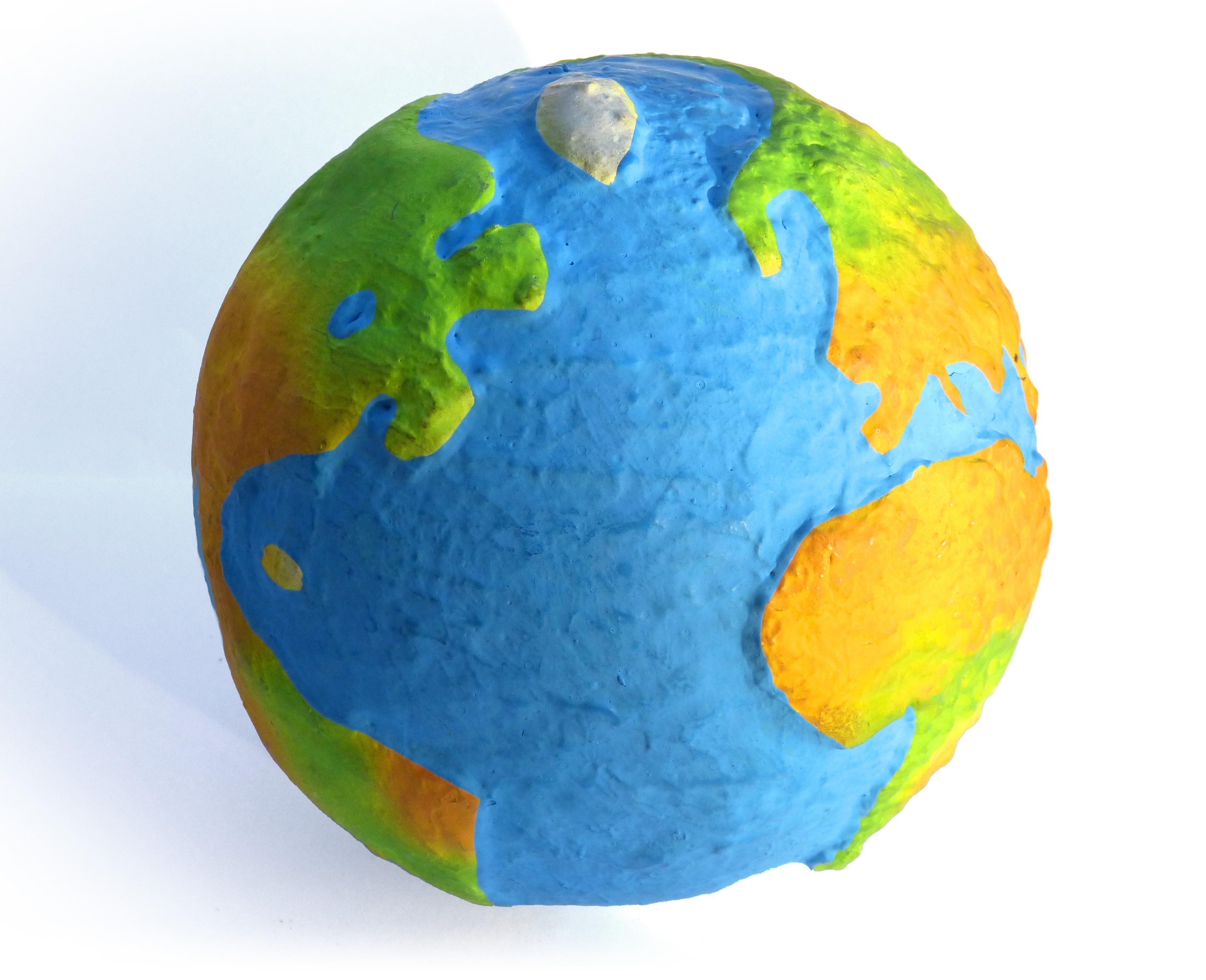 Как сделать модель Земли из пластилина и узнать много интересного