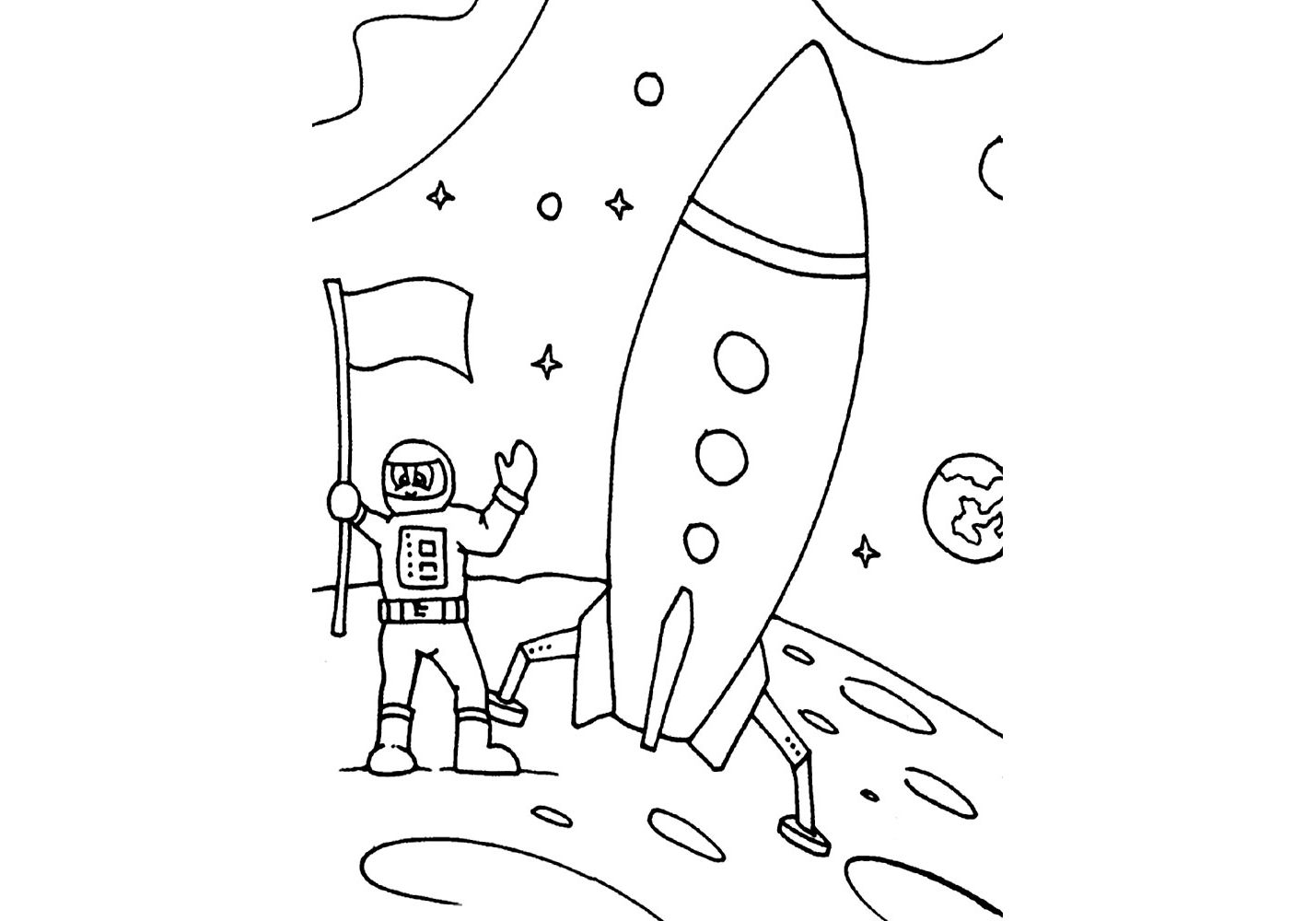 Ракета на луне рисунок. Раскраска. В космосе. Космос раскраска для детей. Раскраски на космическую тему для детей. Рисунок ко Дню космонавтики 1 класс.