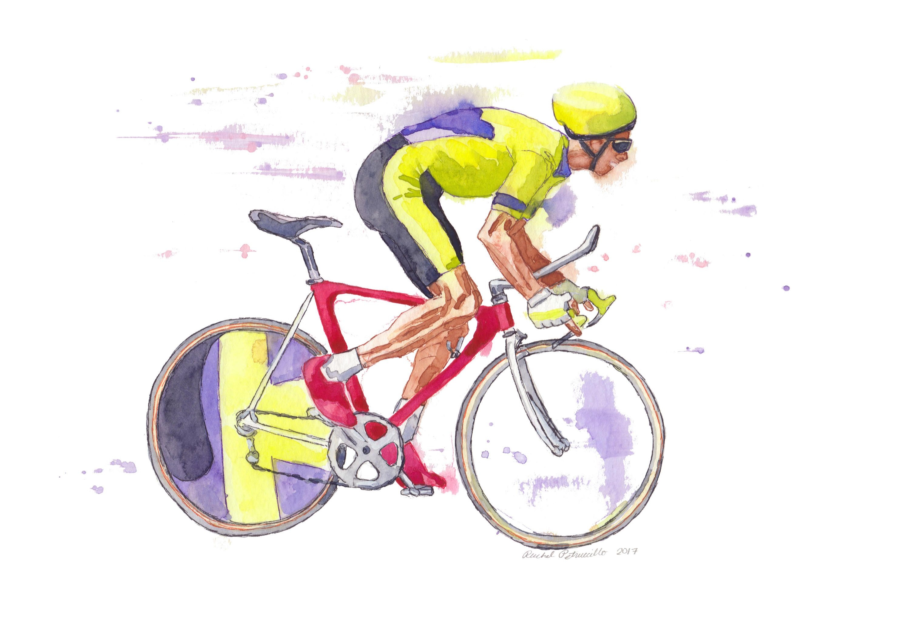 Рисунок велоспорт - 78 фото