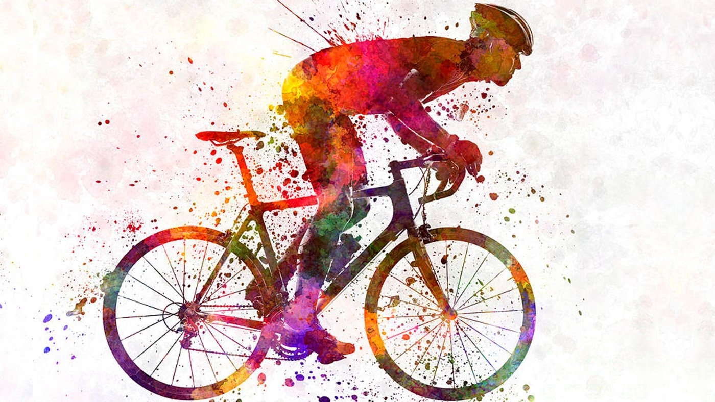 Рисунок велоспорт - 78 фото