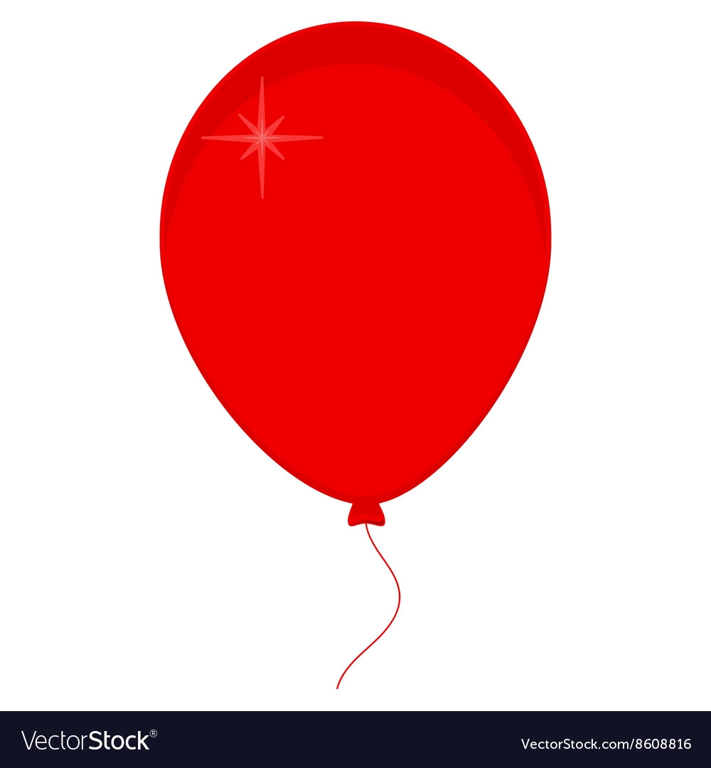 красный шарик рисунок