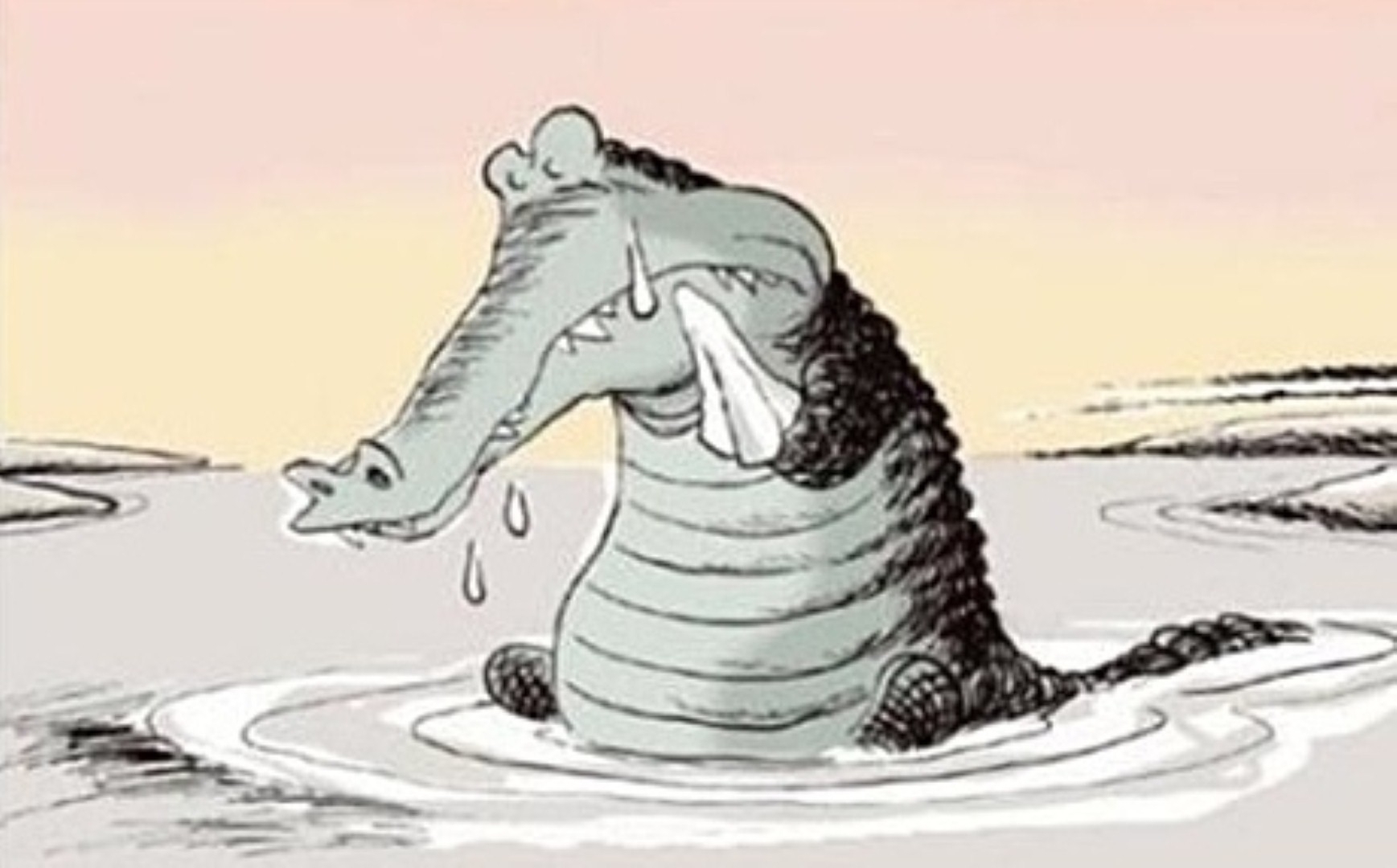 Выражение крокодиловые слезы