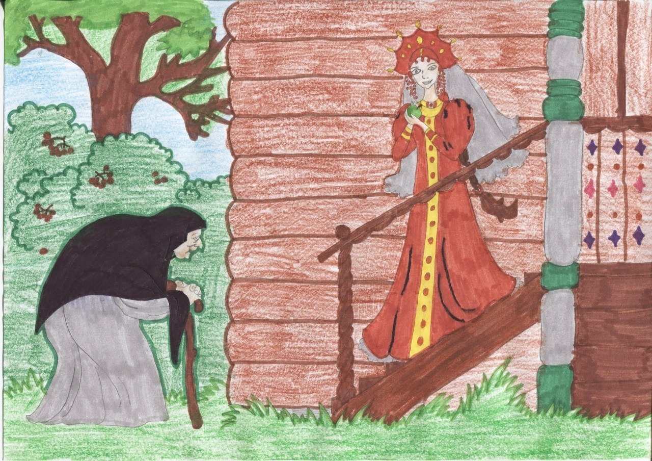Картинки раскраски сказка о мертвой царевне и семи богатырях (45 фото)