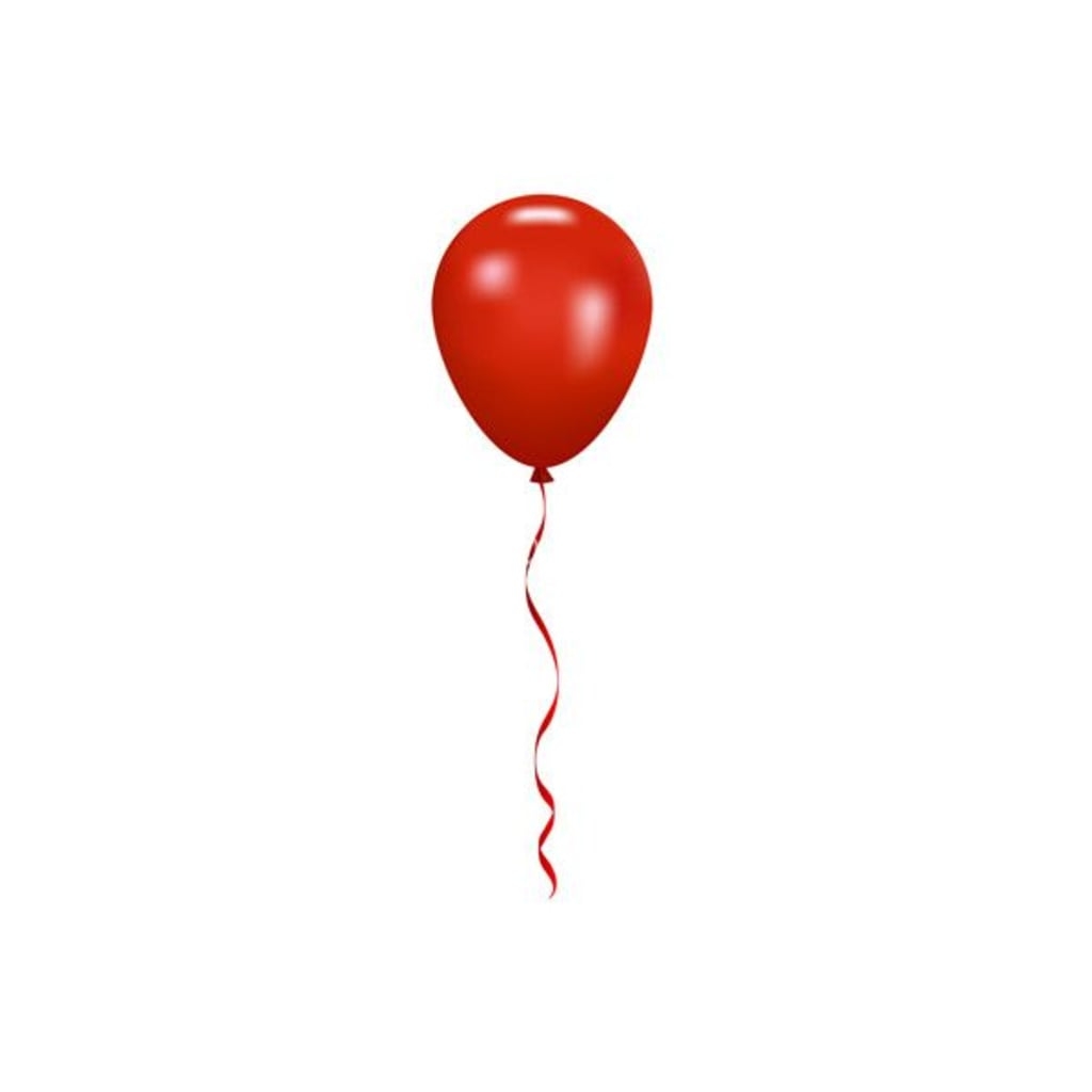 Небольшой легкий шарик. Красный шарик. Шарик на веревочке. Воздушный шар на веревочке. Красный воздушный шар.