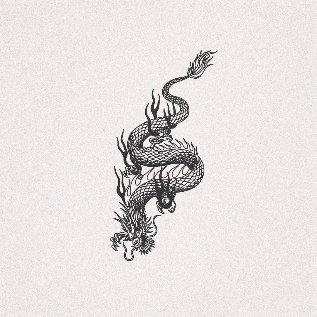 Татуировки дракона