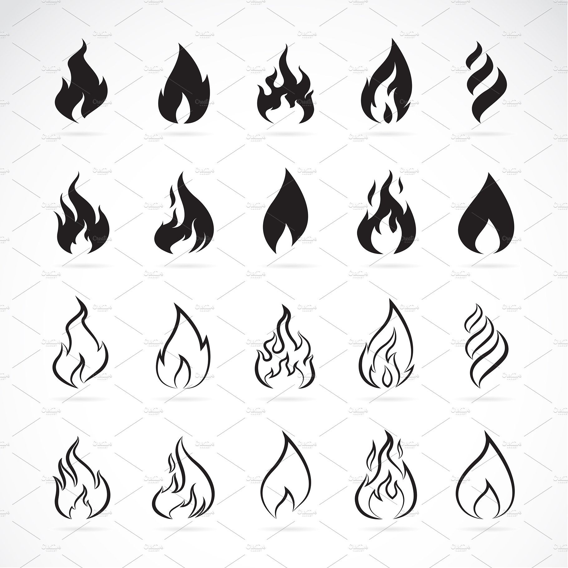 Идеи для минималистичной татуировки с огнем и значением | татуировщики