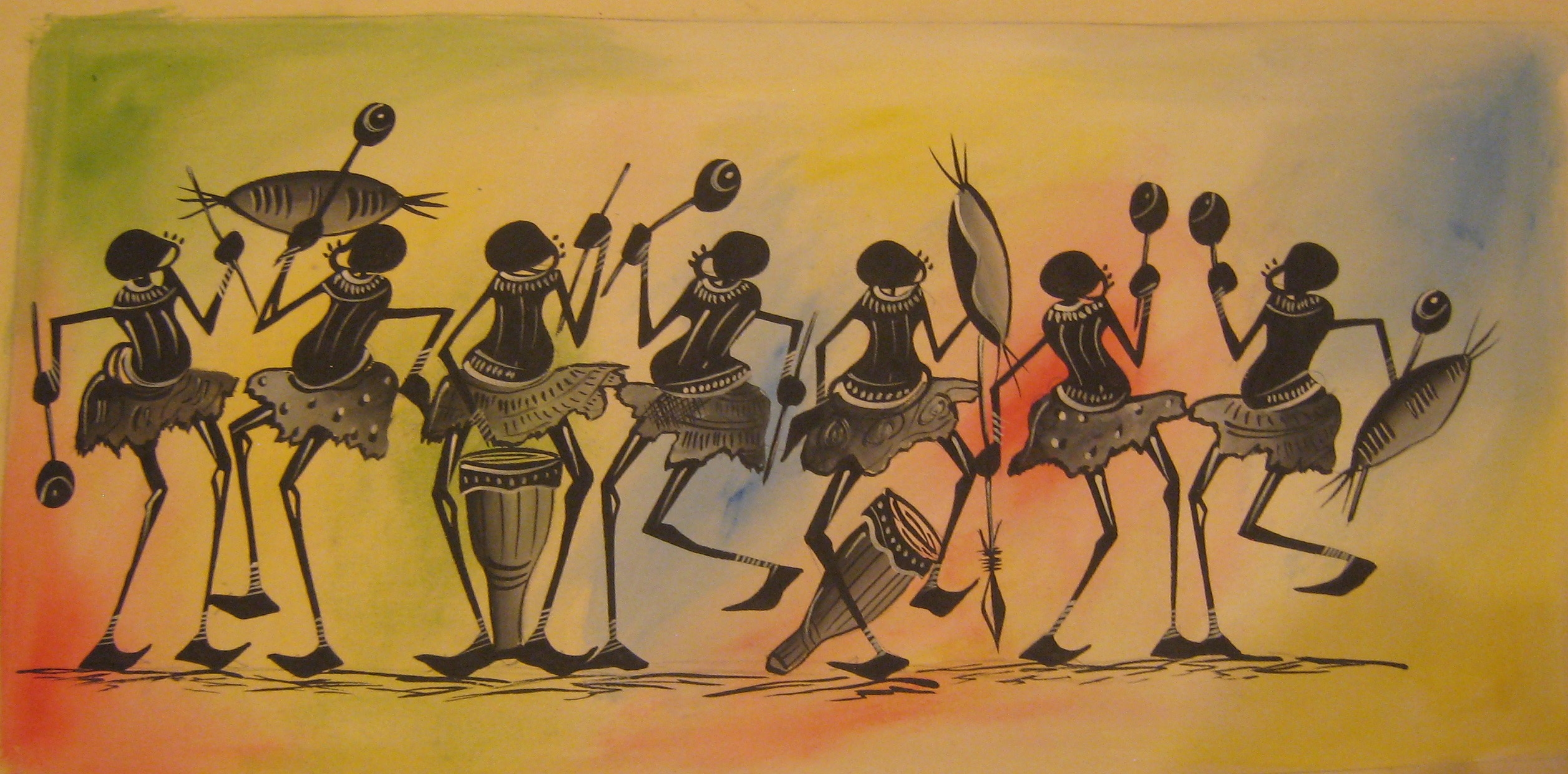 Ритуальные танцы мужчин племени. Африканские танцы. Африканский танец живопись. Ритуальные танцы. Первобытные танцы.