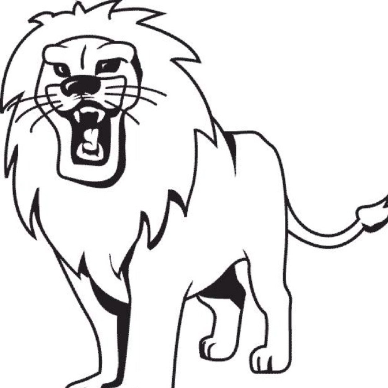 Лев, тигр: изображения без лицензионных платежей