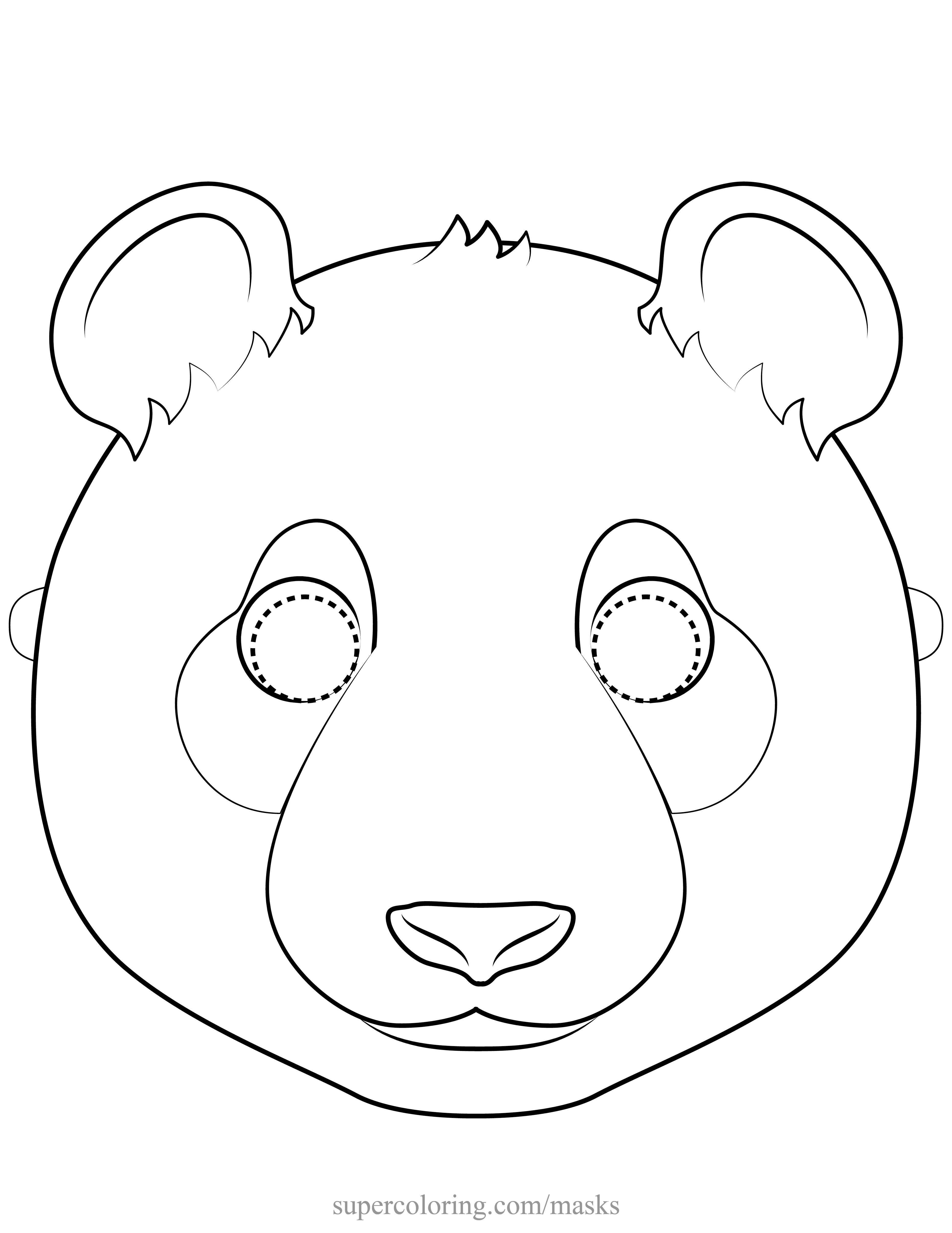Шаблоны масок животных. Маска медведя раскраска. Маска медведь. Маска медведя для детей. Маска раскраска для детей.
